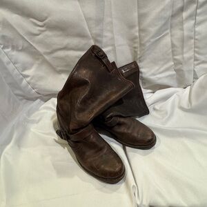 Frye Brown Leather Boots